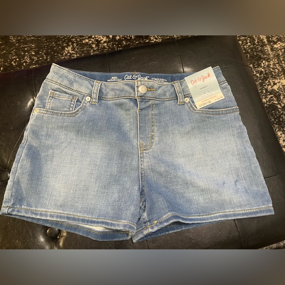 Girls' Jean Shorts - Cat & Jack™ - Picture 2 of 8